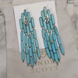 Kendra Scott Turquoise Ember Earrings